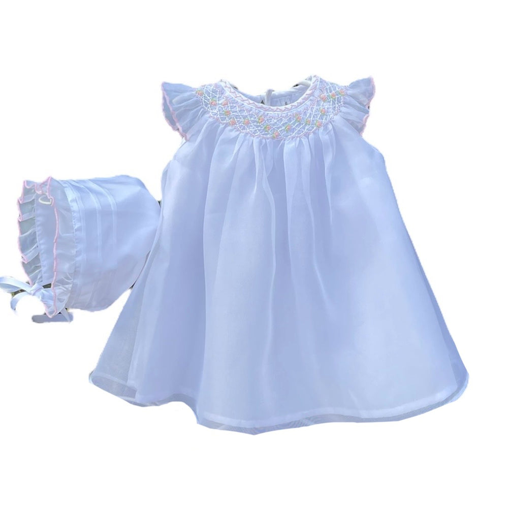 Angel blanco con gorro